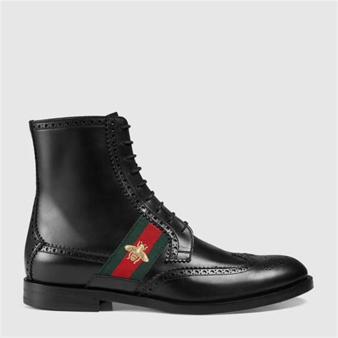 men wearing gucci boots|Gucci men's boots162616 price.